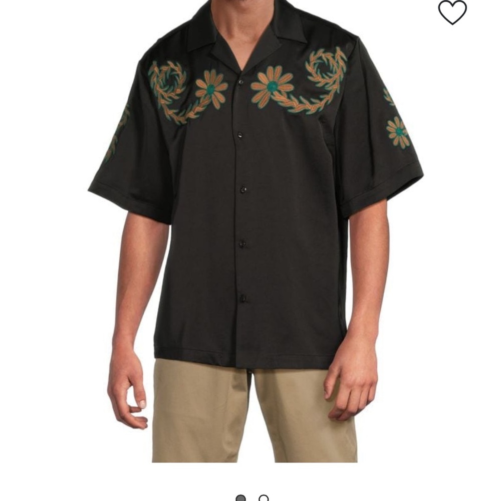 Joe Jonas x Scotch and Soda Embroidered Camp Shirt